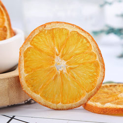 Rodajas de naranja deshidratada con cáscara (150g).