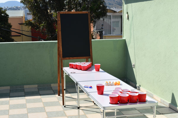 Renta Mesa de Beer Pong Plegable