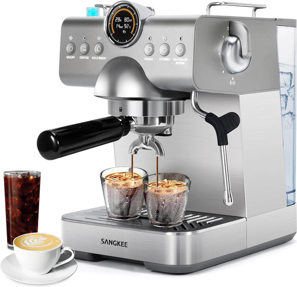 Renta de cafetera para Espresso, Cappuccino y Latte (20 Bares)