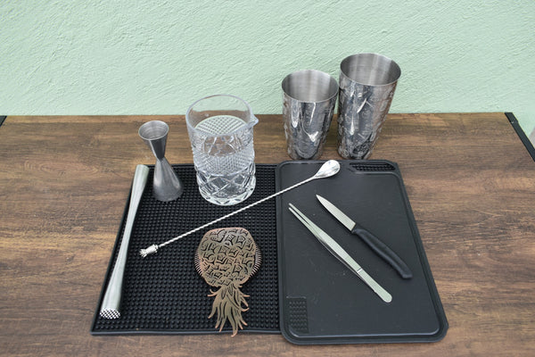 Renta de Herramientas de bar en paquete con Mixing Glass