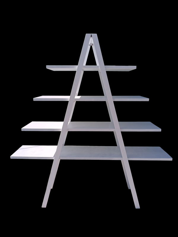 Renta de Escalera Rústica Blanca