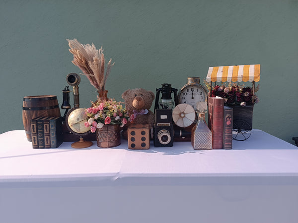Renta de 5 adornos premium para decoración