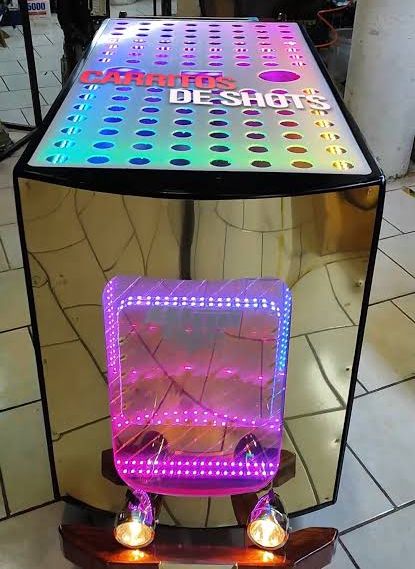 Renta Carrito de Shots 3 en 1