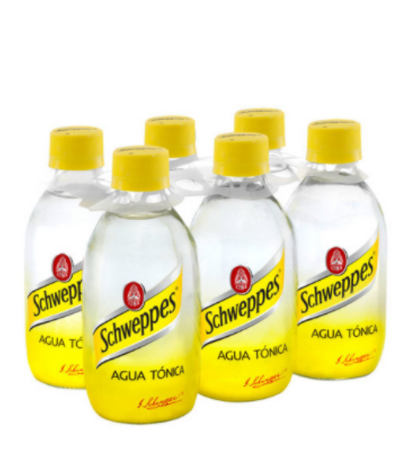 AGUA TÓNICA SIX PACK SCHWEPPES