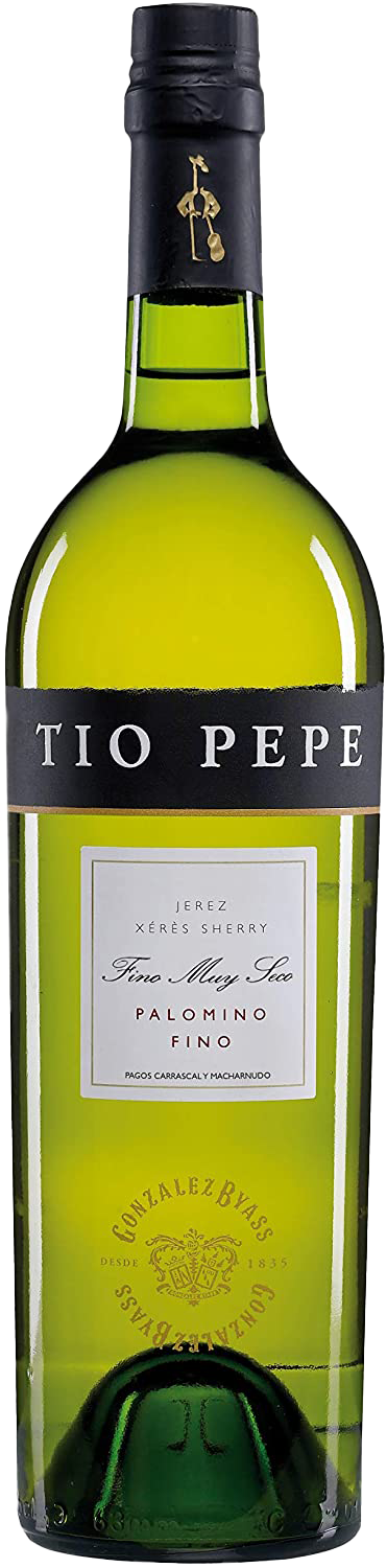 JEREZ FINO TIO PEPE 750 ml.