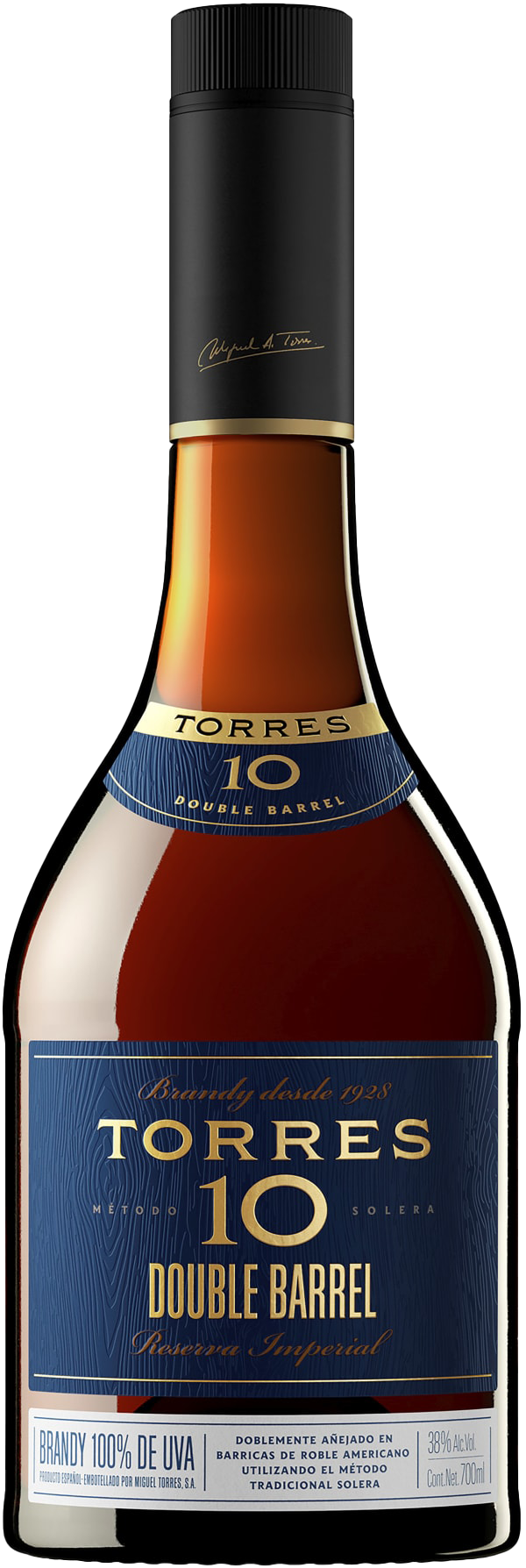 BRANDY TORRES DOUBLE BARREL 700 ml.