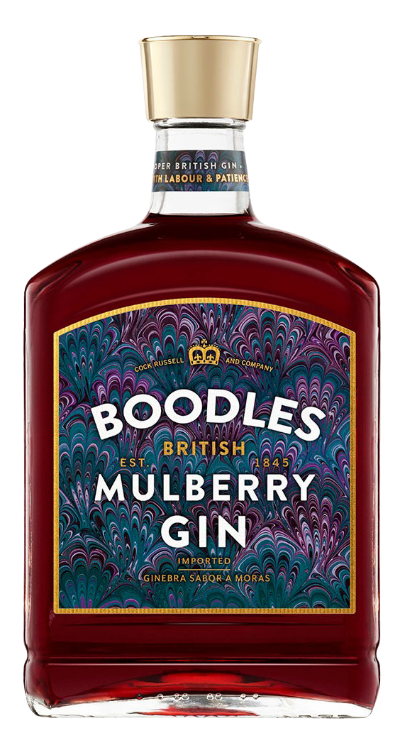 BOODLES MULBERRY (GINEBRA DE MORA) 750 ml.