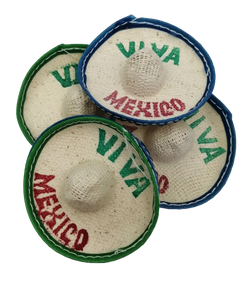 10 Pzas Sombreritos Mexicanos para Cóctel 3” | 6.7 cm