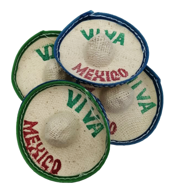 10 Pzas Sombreritos Mexicanos para Cóctel 3” | 6.7 cm