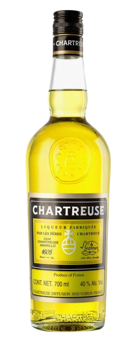 LICOR DE HIERBAS CHARTREUSE AMARILLO 700 ml.