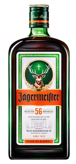 JAGERMEISTER LICOR DE HIERBAS 700 ml.