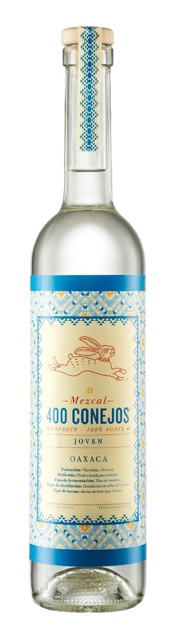 MEZCAL 400 CONEJOS JOVEN 750 ml.