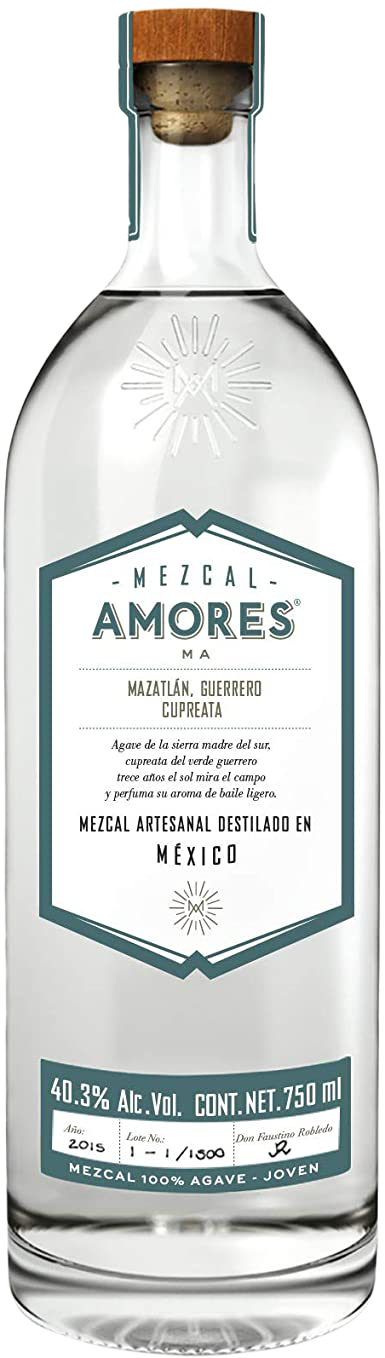 MEZCAL AMARAS (AMORES) CUPREATA 750 ml.