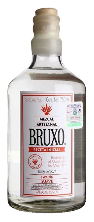 MEZCAL BRUXO JOVEN RECETA INICIAL 750 ml.