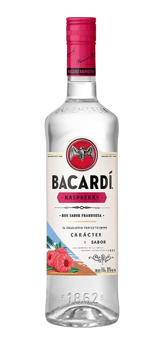 BACARDI RASPBERRY (RON DE FRAMBUESA) 750 ml.