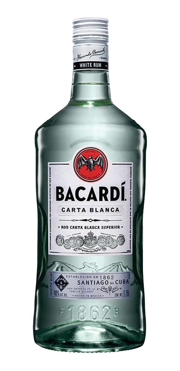 BACARDI CARTA BLANCA (PATONA) 1,750 ml.