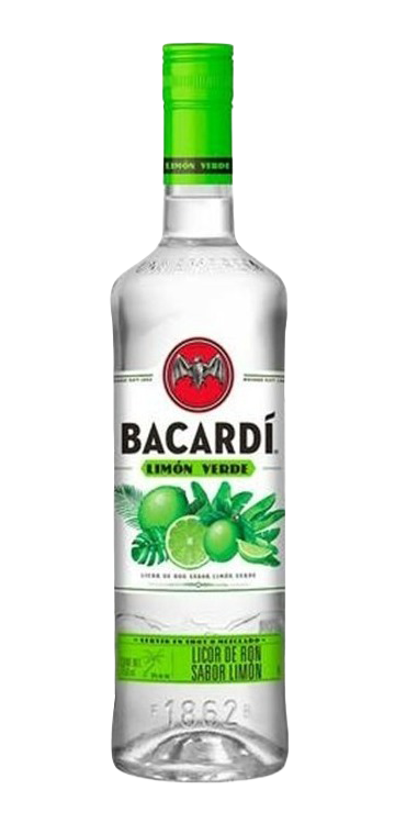 BACARDÍ LIMÓN VERDE (RON DE LIMÓN VERDE) 750 ml.