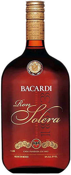 BACARDI SOLERA 750 ml.