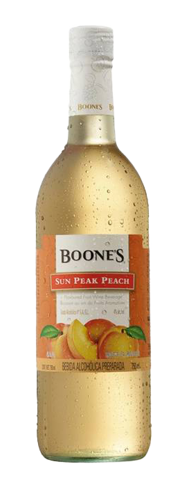 BEBIDA ALCOHÓLICA BOONES SUN PEAK PEACH 750 ml.