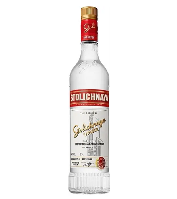 STOLICHNAYA NATURAL 750 ml.