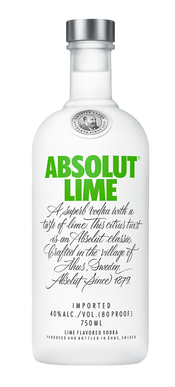 ABSOLUT LIME (LIMÓN) 750 ml.