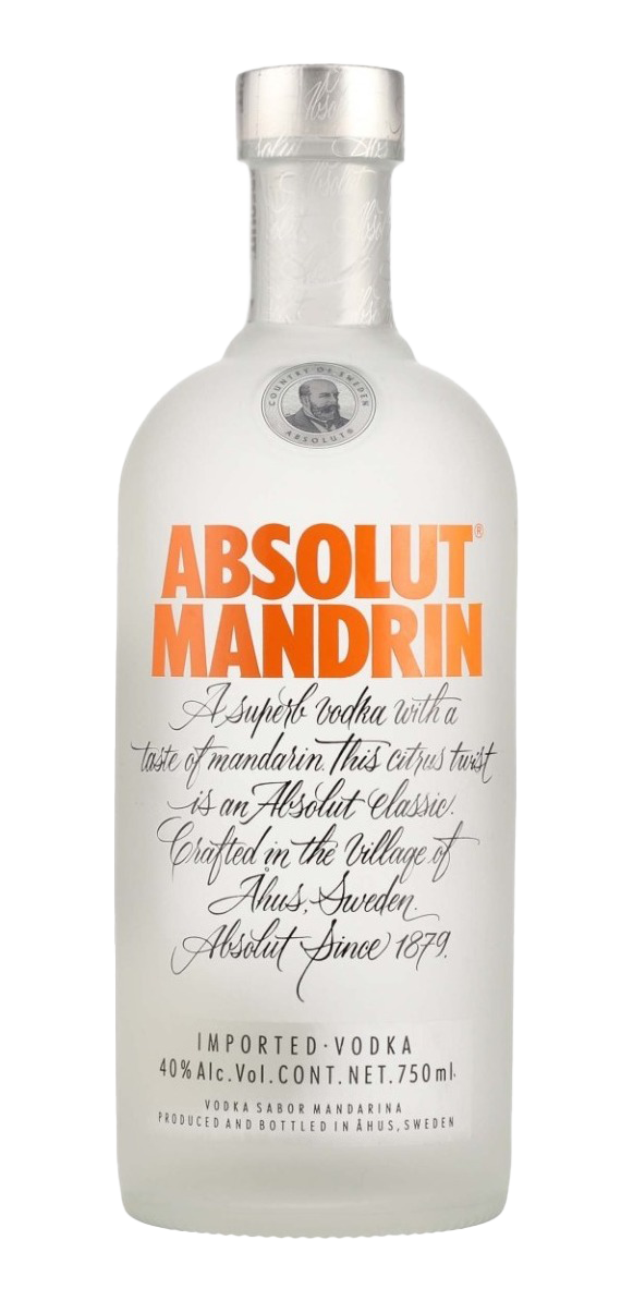 ABSOLUT MANDRIN (MANDARINA & NARANJA) 750 ml.