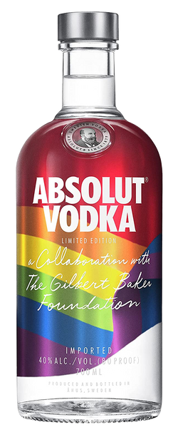 ABSOLUT PRIDE / RAINBOW 750 ml.