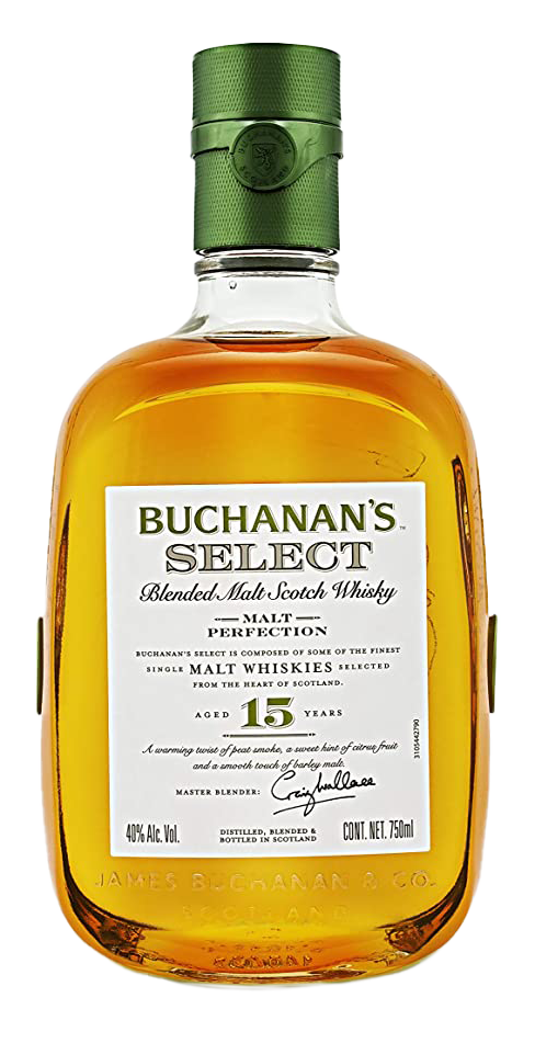 BUCHANAN´S SELECT 15 AÑOS 750 ml.