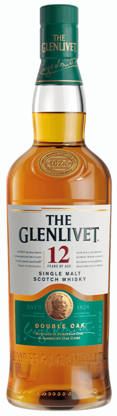 GLENLIVET 12 AÑOS DOBLE BARRICA 750 ml.