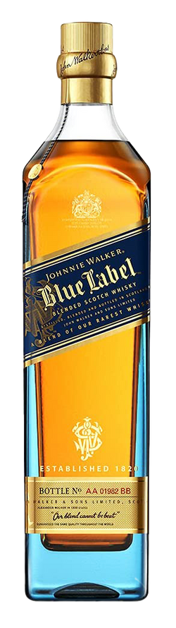 JOHNNIE WALKER BLUE LABEL 25 AÑOS 750 ml.