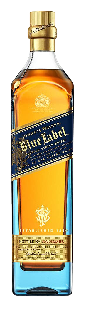 JOHNNIE WALKER BLUE LABEL 25 AÑOS 750 ml.